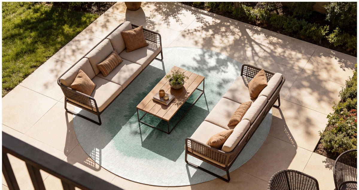 TEPPICH modern Flachgewebe GLOBE Grün 240 x 340 cm - Dunkelgrün, Textil (240/340cm) - Novatrend