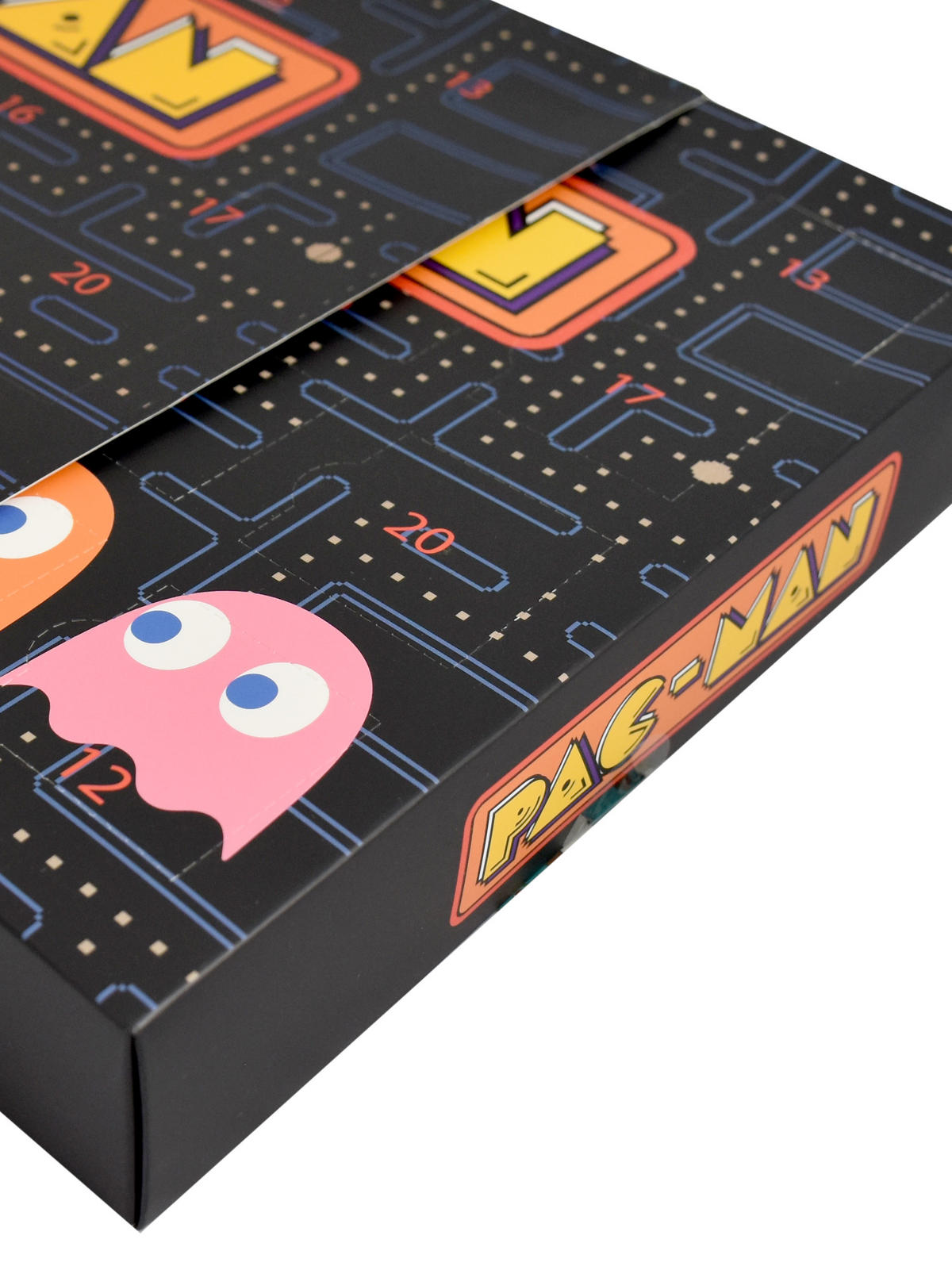 ADVENTSKALENDER Pac-Man mit 12 Paar Socken Größe 40-45 - Multicolor, Textil (37/5/26.5cm) - United Labels