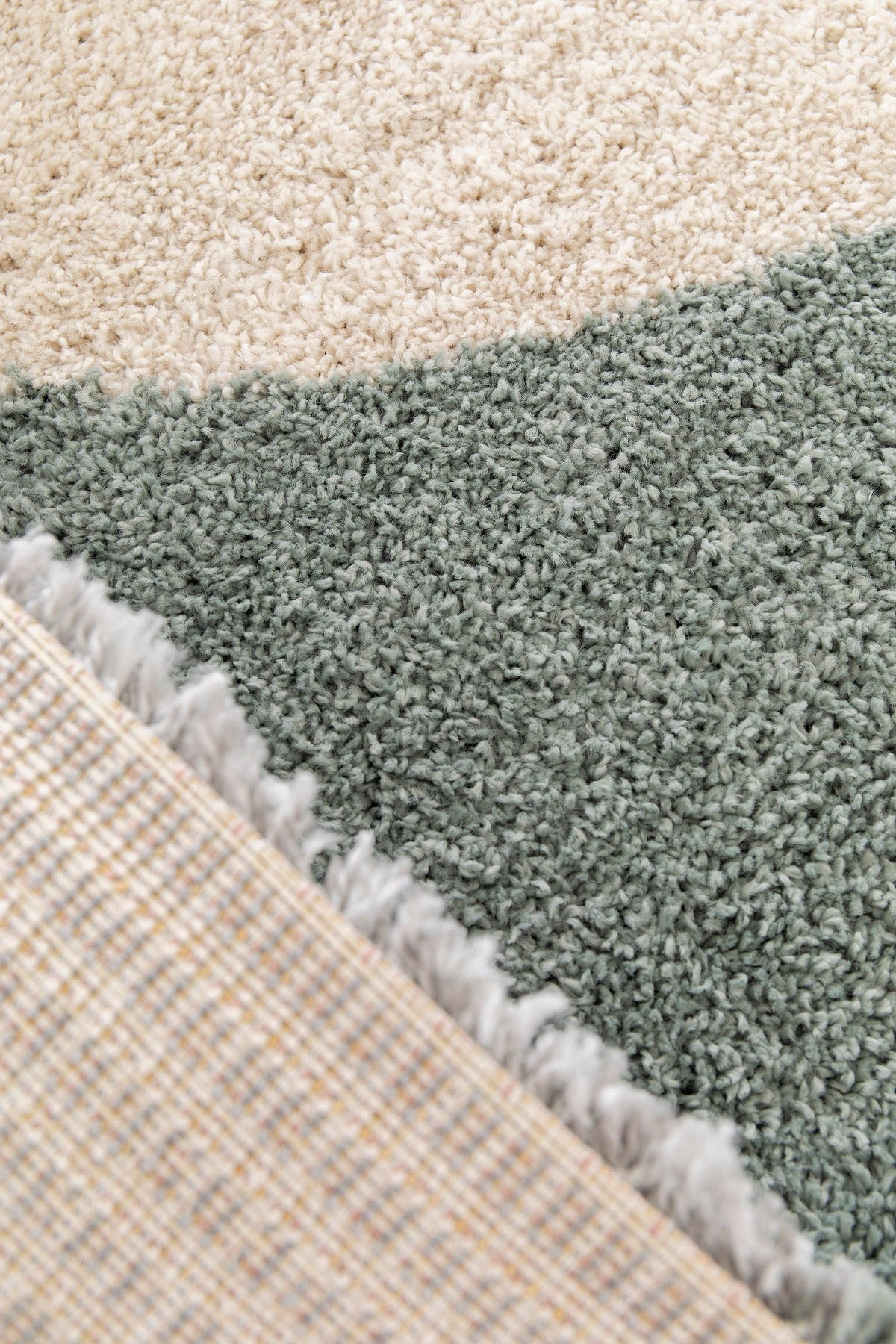 TEPPICH dicker und bequemer Shaggy grün - Grün, Textil (120/170cm) - AFK Living