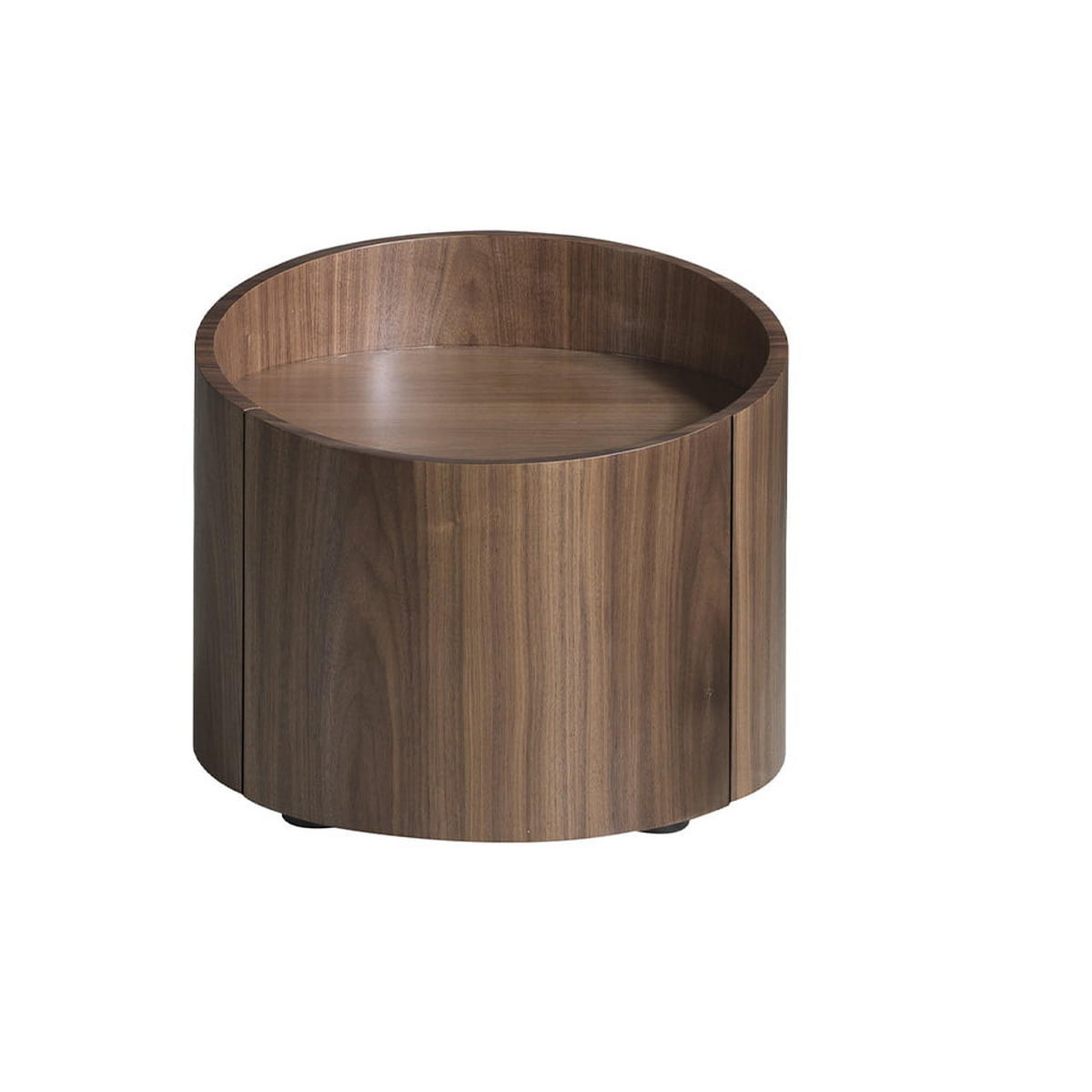 NACHTTISCH Walnuss Furnier - Nussbaumfarben, Holz (53/44/53cm) - ANGEL CERDA