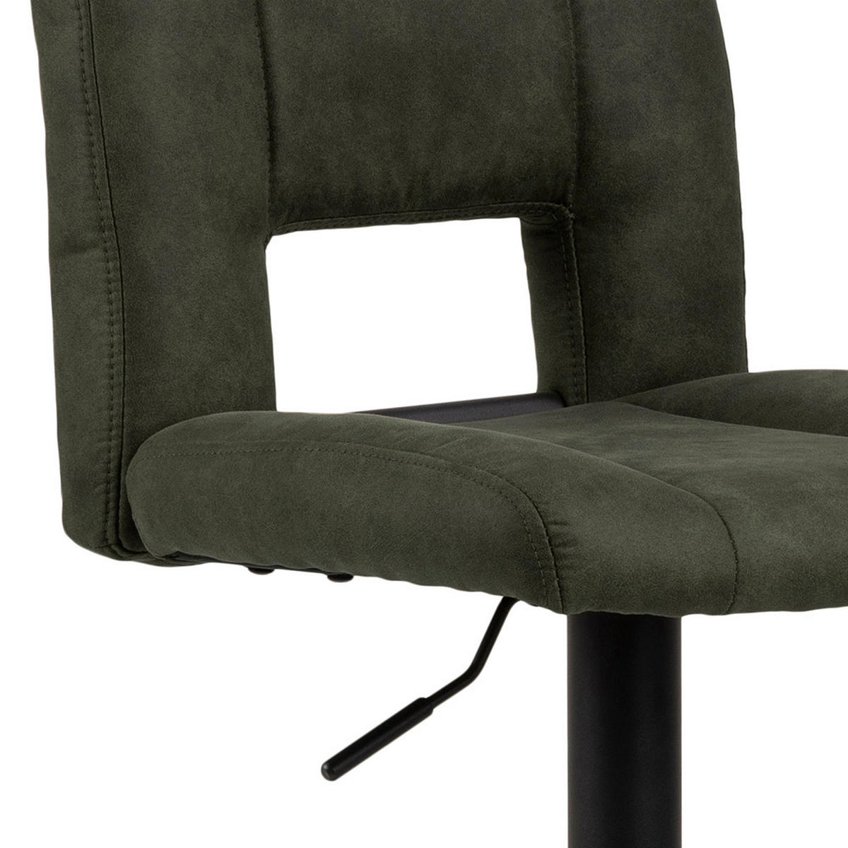 BARHOCKER, Syra, Stühle Grün, Stoff, 42 x 52 x 115 cm, 2-teilig - Grün, Textil/Metall (42/115/52cm) - ebuy24