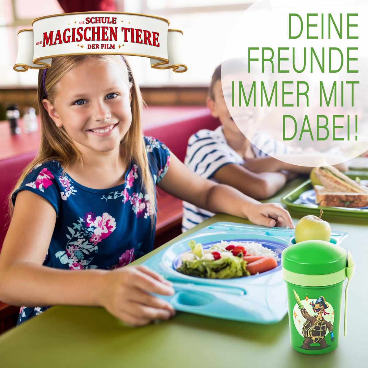 MÜSLIBECHER To Go 540 ml - Grün, Kunststoff (11.3/11/16cm) - Stoneline