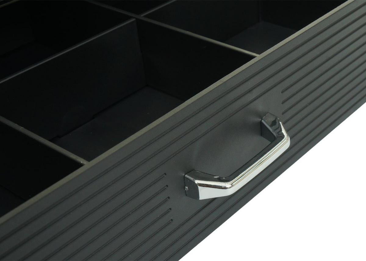 MONITORERHÖHUNG Schwarz - Schwarz, Kunststoff (31/34/13cm) - MCW
