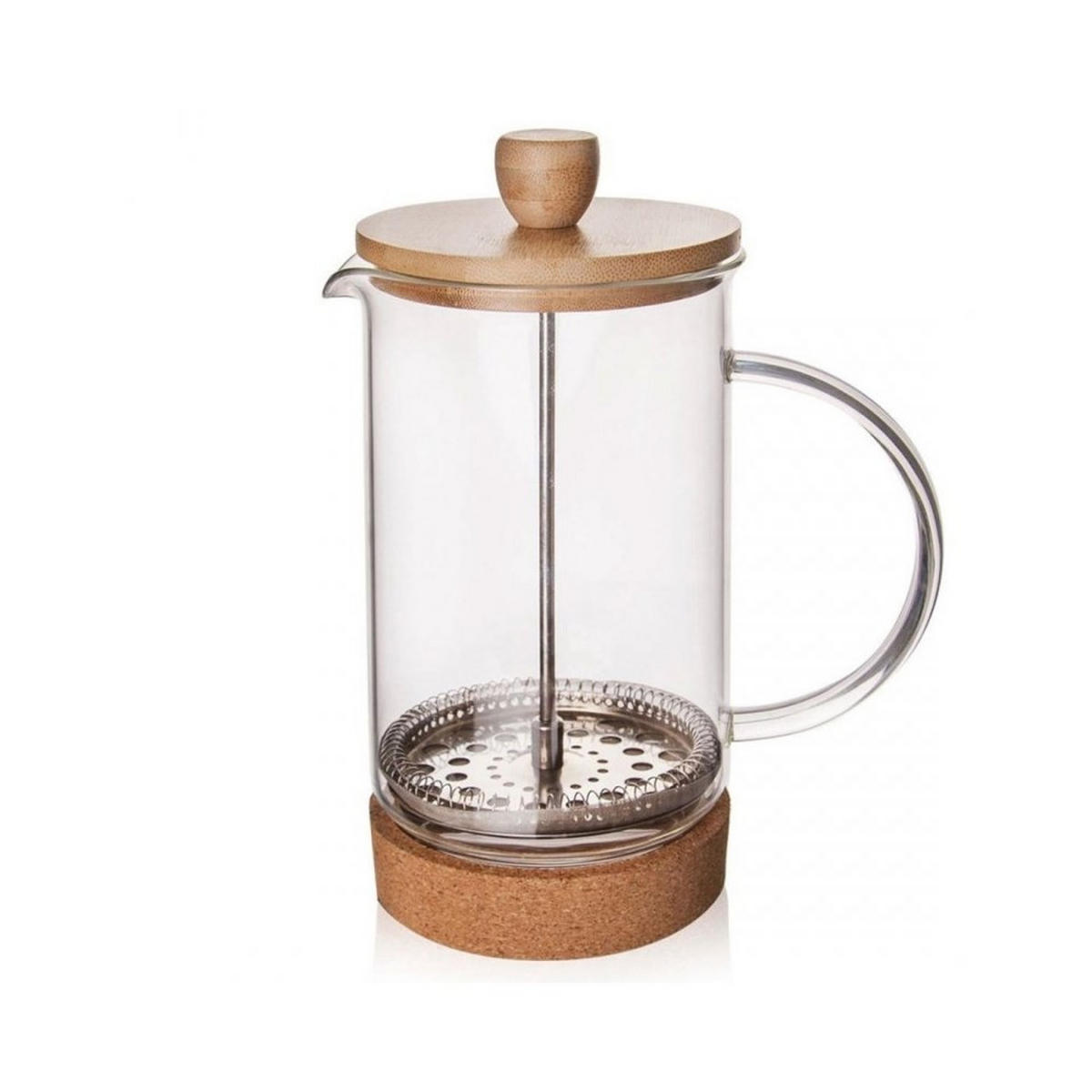 TEEKANNE Beige 7.5/10/17 cm 52955 - Beige, Glas (0.4L) - Orion 