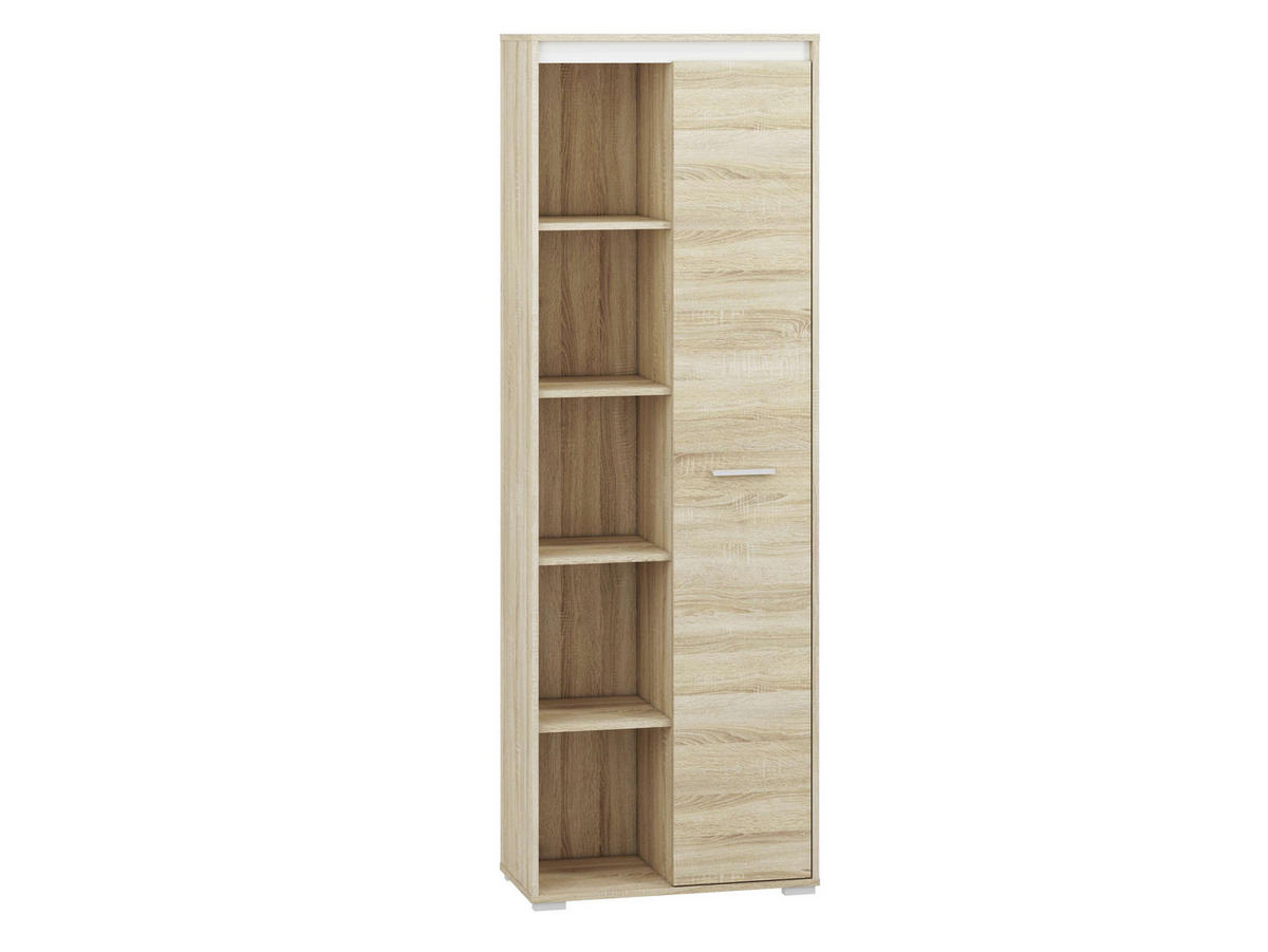 WOHNZIMMER Set 3-tlg. – Avo – Eichefarben - Eichefarben, Holzwerkstoff (80/200/50cm) - hi-markt