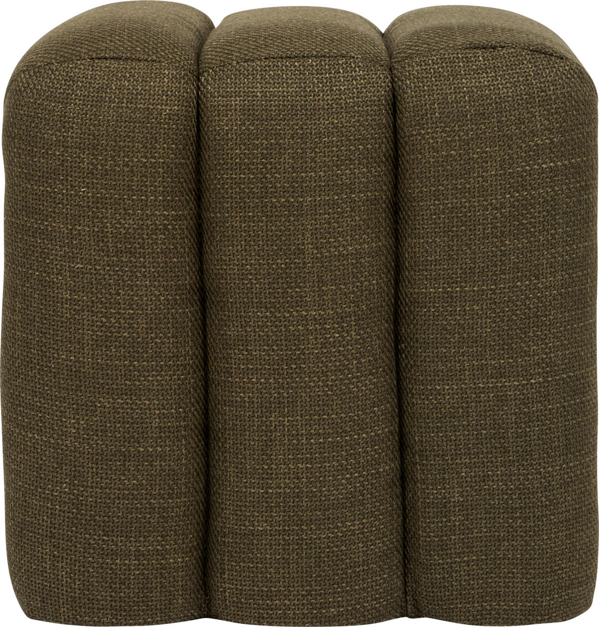 BOGEN-HOCKER Sisco 43/42/44 cm - Grün, Textil (42/44/43cm) - Atmosphera Createur d´interieur
