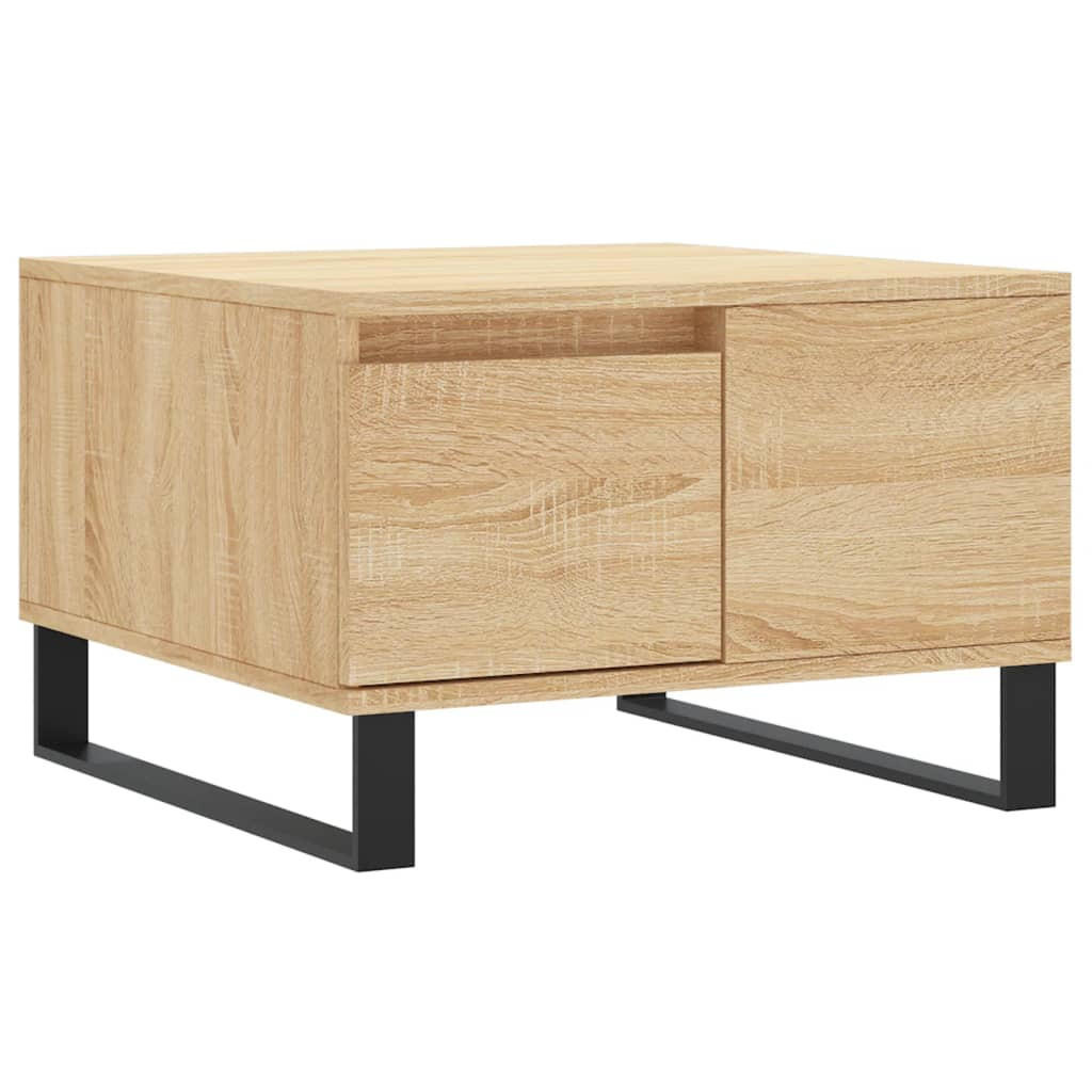 COUCHTISCH Sonoma-Eiche 55x55x36,5 cm Holzwerkstoff - Braun, Holzwerkstoff (55/55/36.5cm) - furnicato