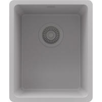 SPÜLBECKEN Venedig Slim Easy, 2-er set Grau 36/44 cm 1 Becken + Ablauf-Set ab 40er Unterschrank - Grau, Kunststoff (36/20/44cm) - Primagran