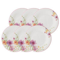 FRÜHSTÜCKSTELLER Mariefleur Basic bunt ø 21 cm 6er Set - Multicolor, Keramik (21cm) - Villeroy & Boch