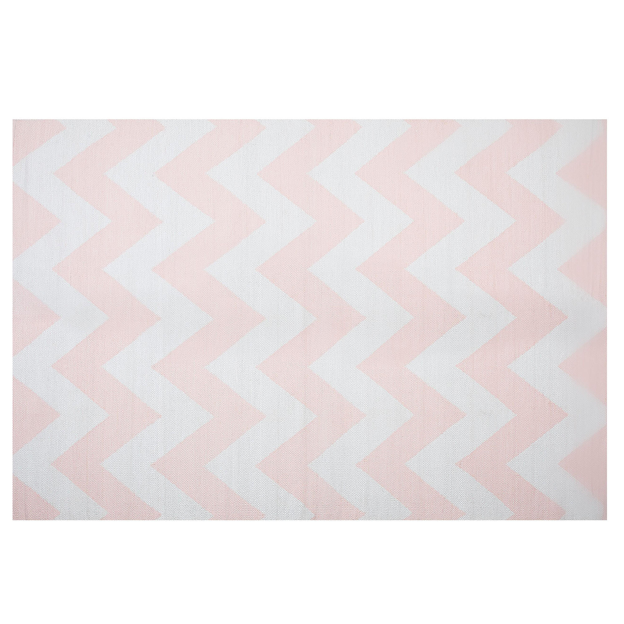 KURZFLOR-OUTDOOR-TEPPICH Konarli 200/140 cm - Pink, Kunststoff (140/200cm) - Beliani