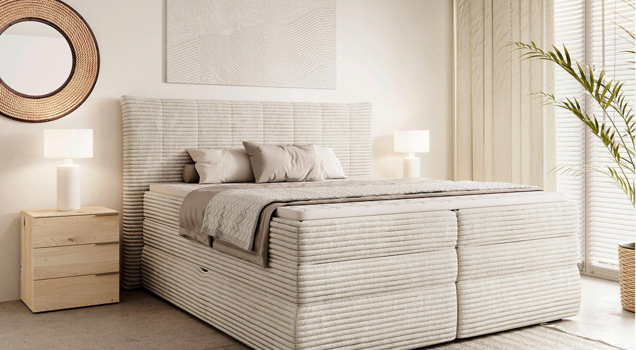 Schlafzimmer in Beige 