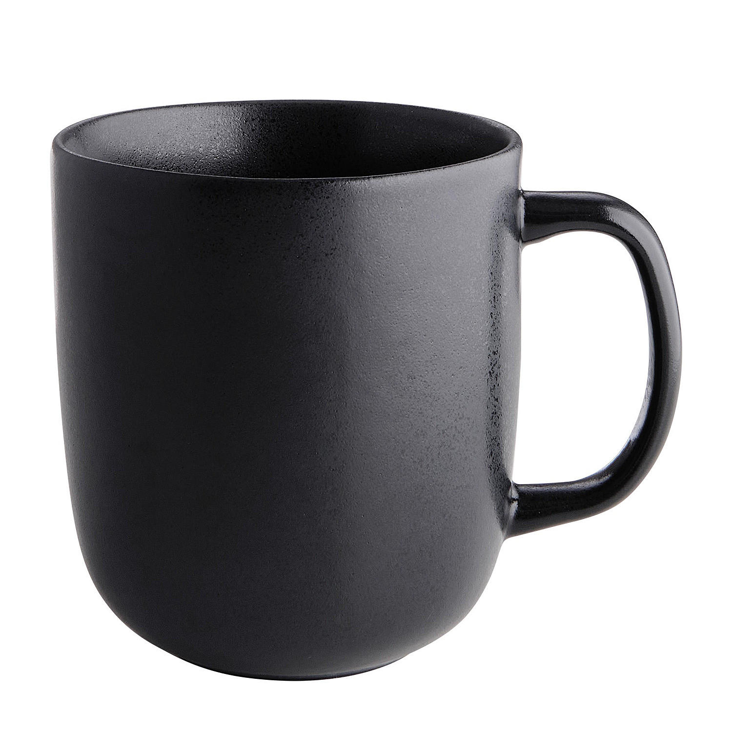 TASSE (4er Set) Casa Nova - Schwarz, Keramik (0.4L) - Butlers
