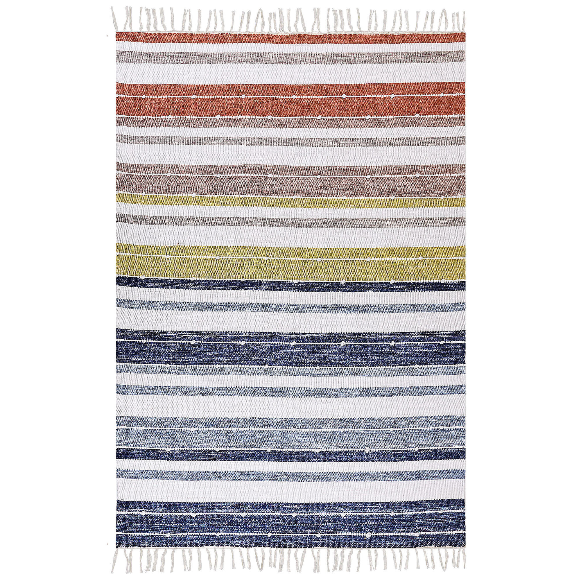 OUTDOOR-TEPPICH Tozakli 230/160 cm - Multicolor, Kunststoff (160/230cm) - Beliani