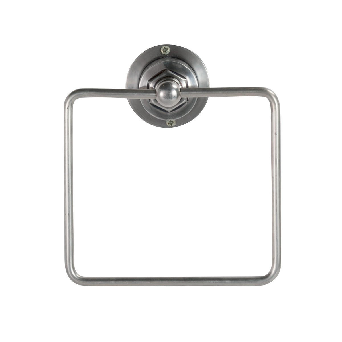 HANDTUCHHALTER Wandmontage Durand - 18/9/15 cm - Silberfarben, Metall (8/15/8cm) - Signature