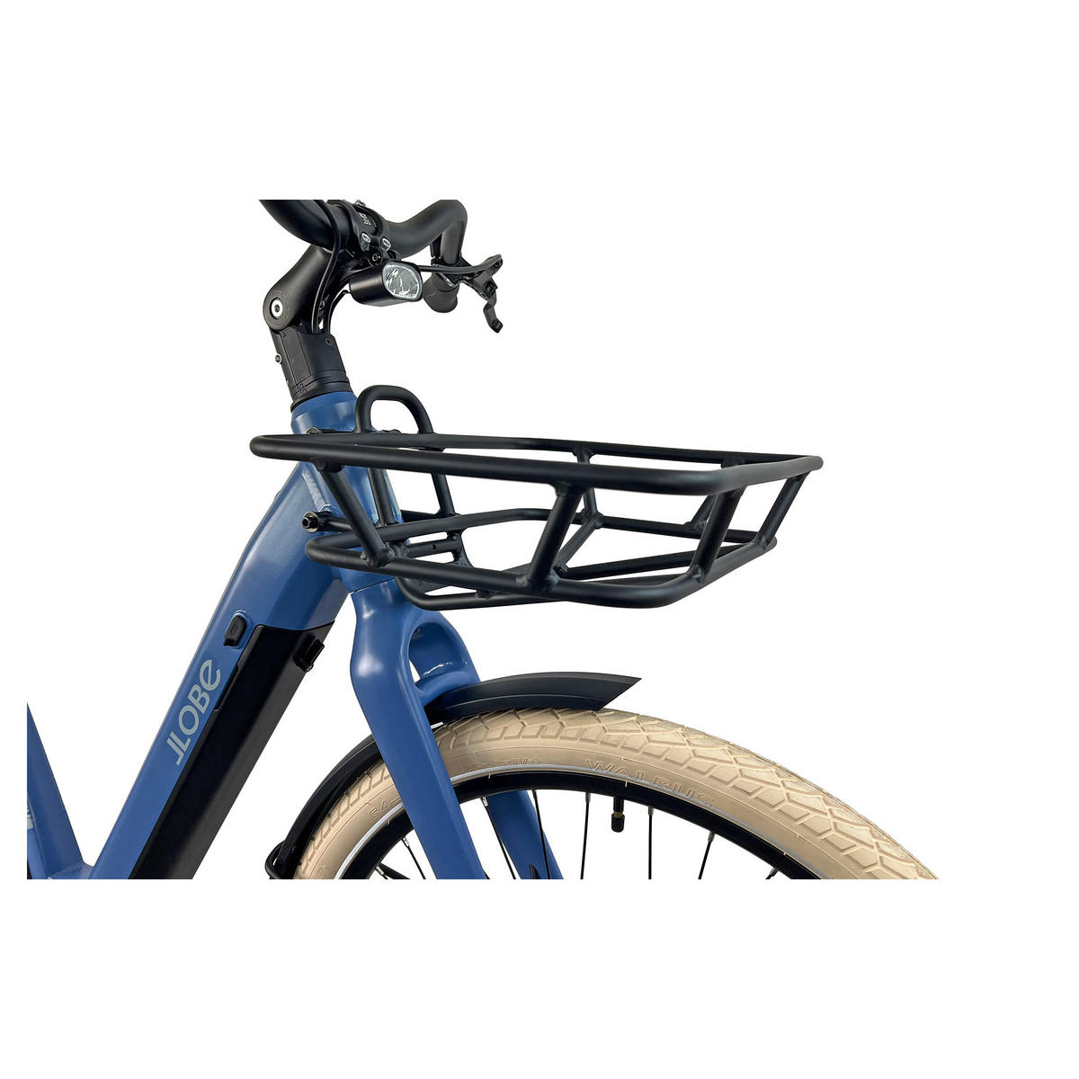 CITYVENTURE E-BIKE 27,5" ONTARIO RM - Blau, Metall (110cm) - LLOBE