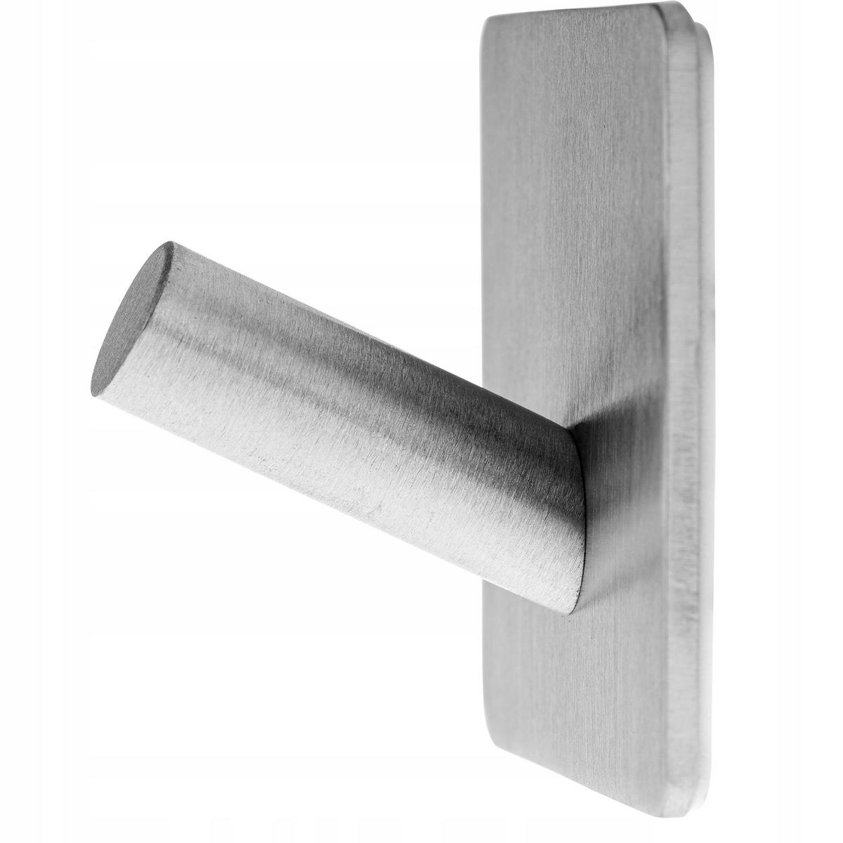 BADAUFHÄNGER quadratisch silber - Silberfarben, Metall (5/5cm) - KADAX