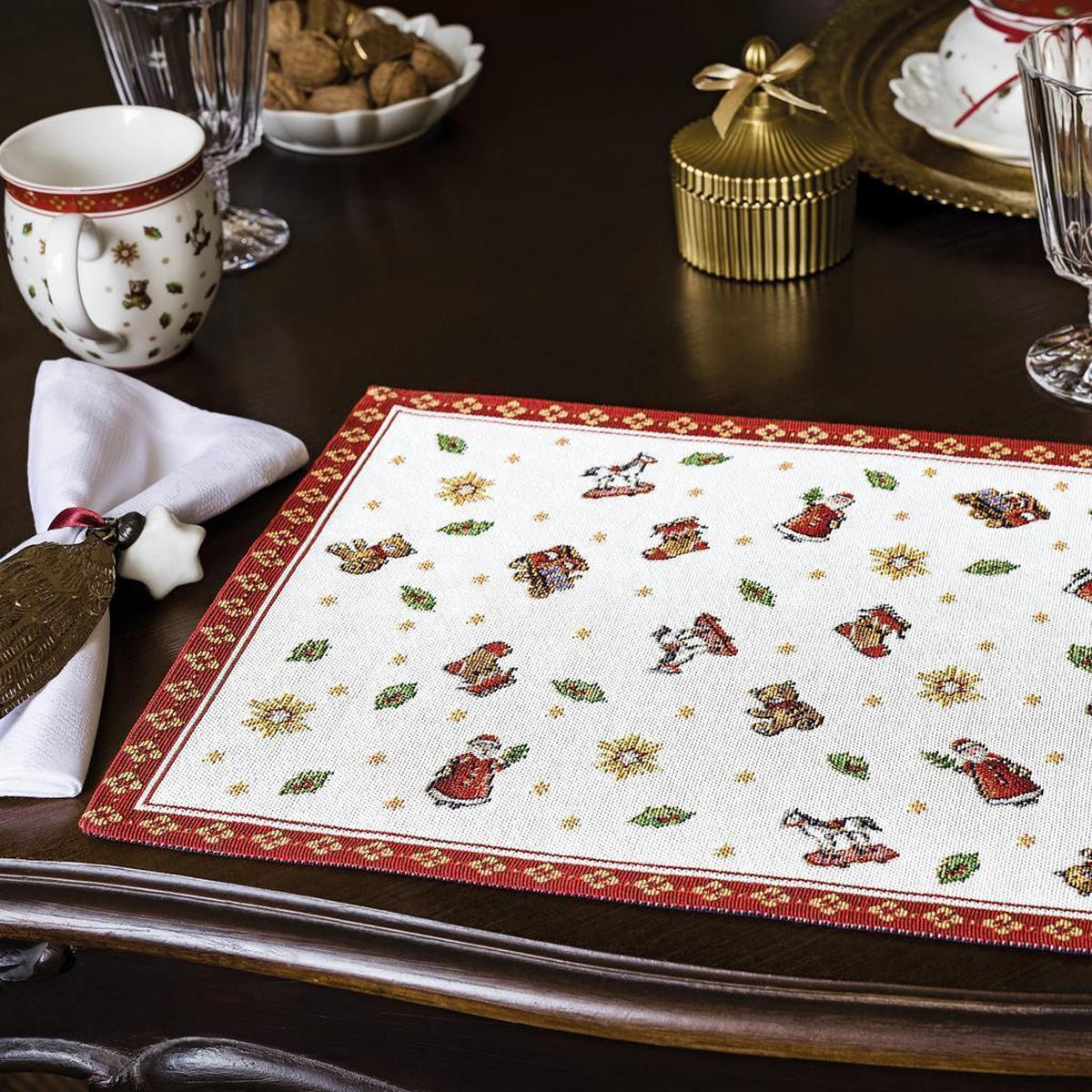 TISCH-SET Toy's Delight bunt XL 7er Set - Multicolor, Textil (2/2/2cm) - Villeroy & Boch