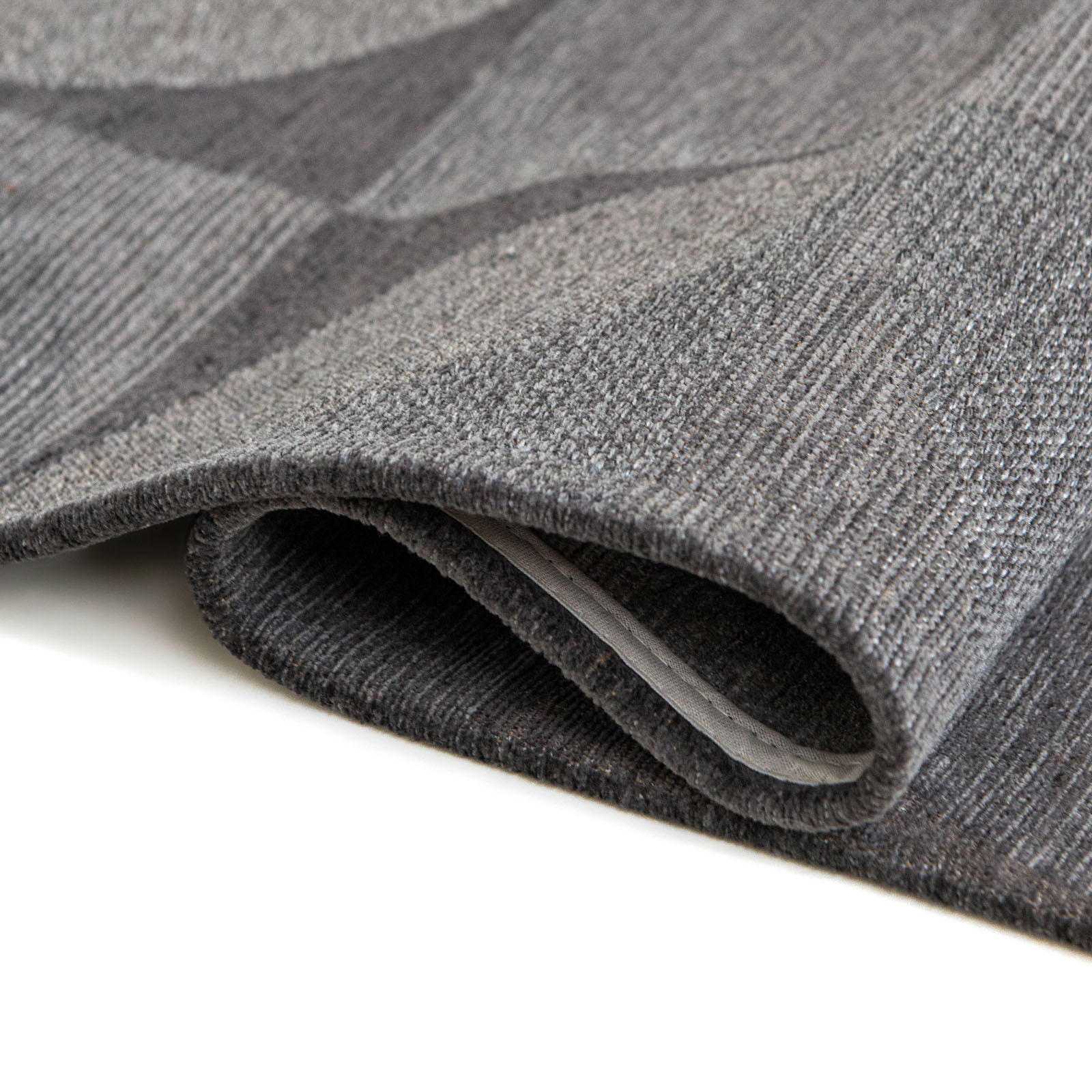 TEPPICH Rondo Charcoal 170/240 cm - Braun, Textil (170/240cm) - Lola&Moi