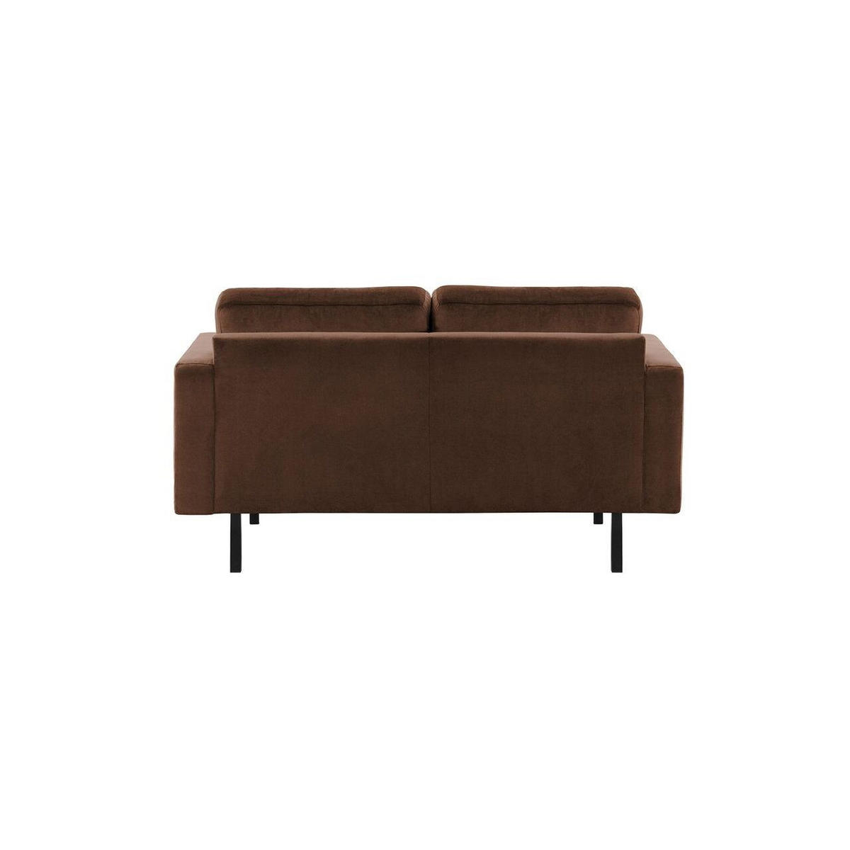 ZWEISITZER-SOFA Lioni-Kronos 6 - Braun, Holz/Textil (143/84/94cm)