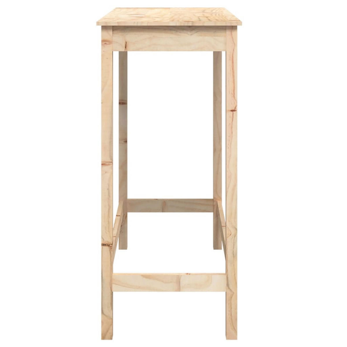 BARTISCH Moderner 100/50/110 cm aus Massivholz Kiefer Natur - Naturfarben, Holz (50/100/110cm) - vidaXL