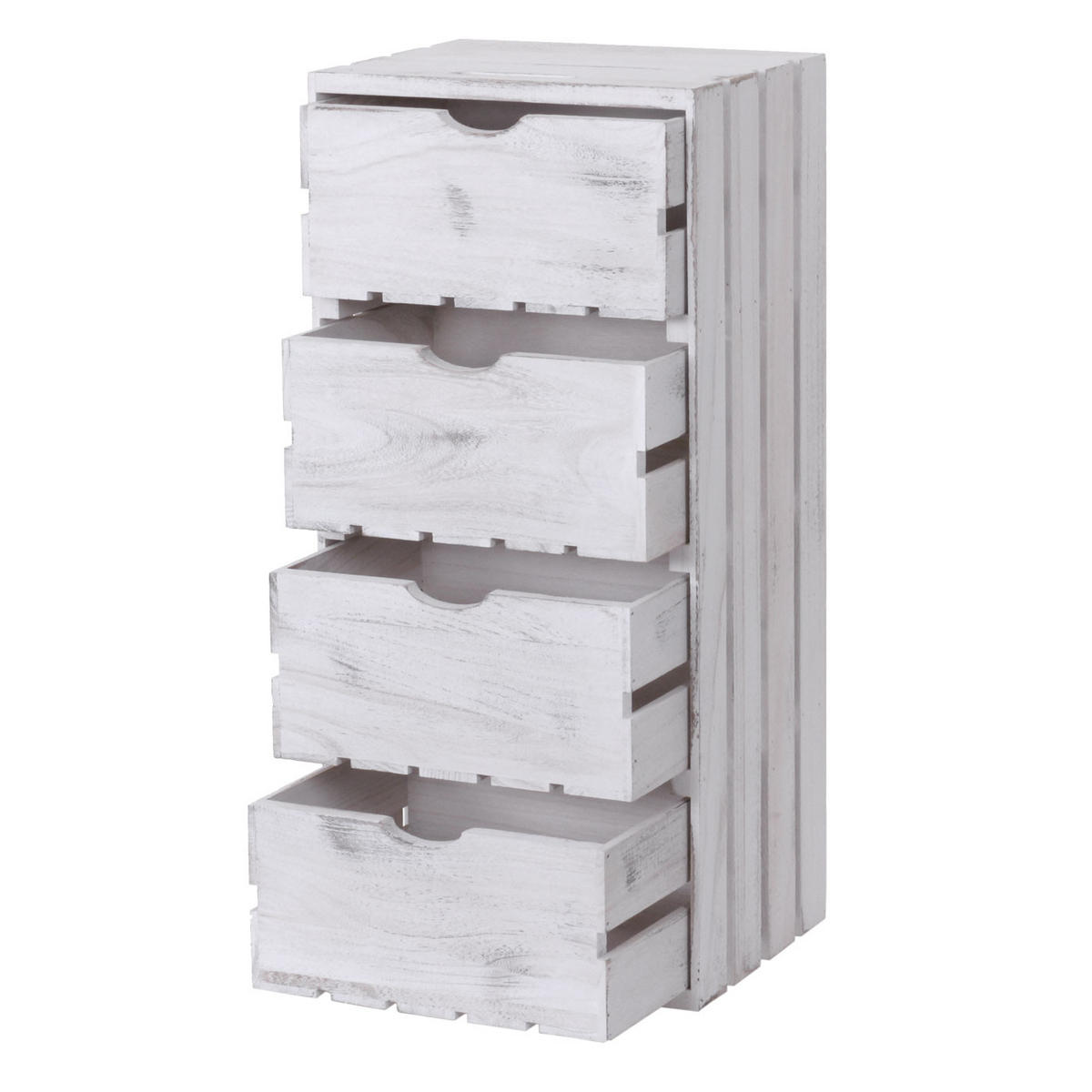 KOMMODE Weiß - Weiß, Holz (32/70/26cm) - MCW