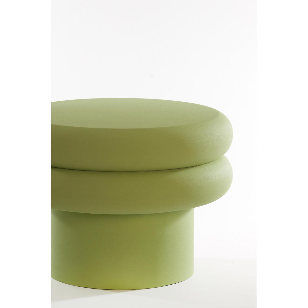 BEISTELLTISCH Satia Grün 45/45/32 cm - Grün, Metall (45/45/32cm) - Light & Living