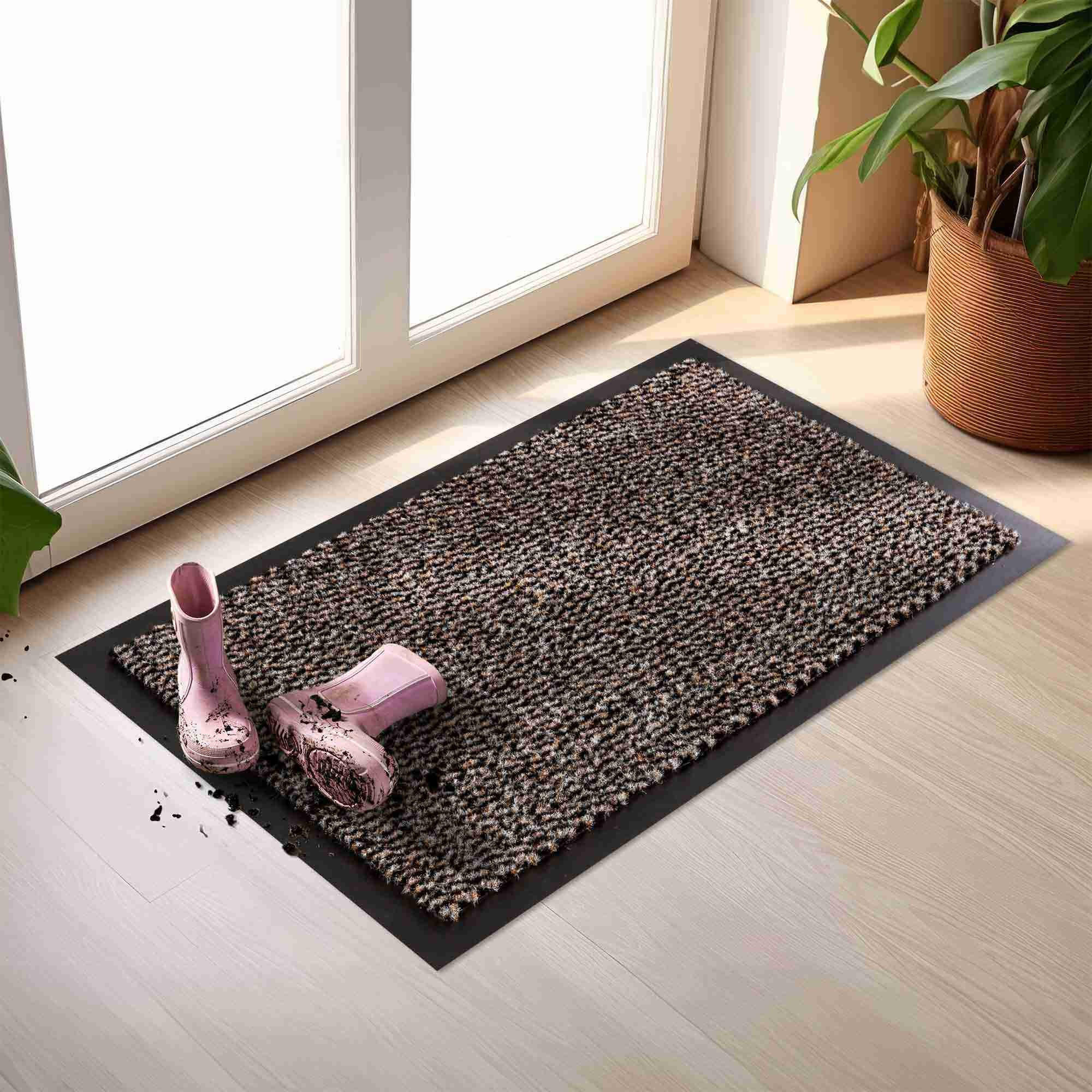 SCHMUTZFANGMATTE INNEN ACHAT - Braun, Textil (40/60cm) - Astra