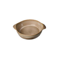AUFLAUFFORM RUND Tortosa braun 27 x 22 cm - Braun, Keramik (27/22/7cm) - Ritzenhoff Breker
