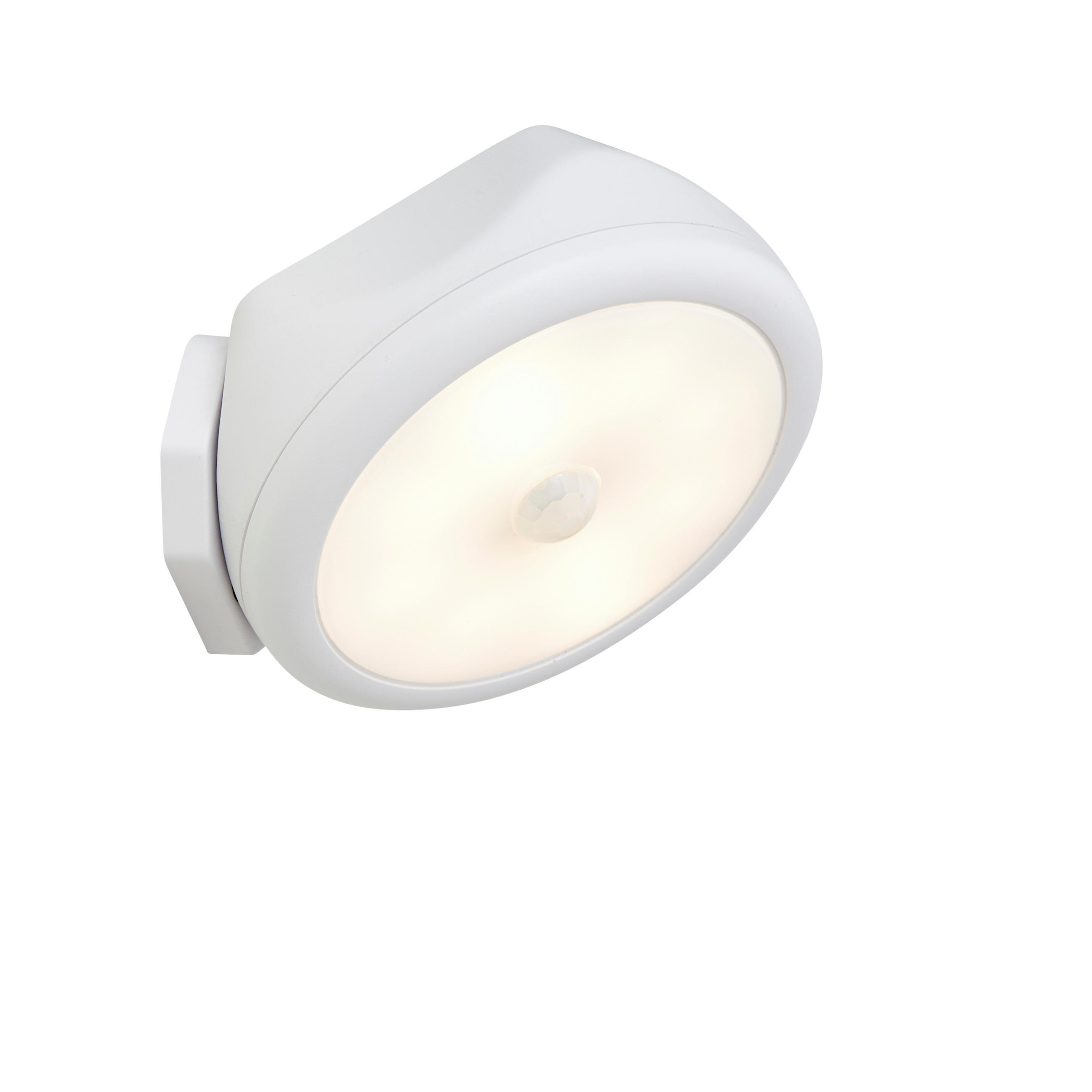 Northpoint Led-Sensorleuchte Weiß 8x8x3 cm