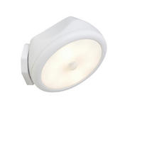 LED-SENSORLEUCHTE - warmweißes Licht mit Bewegungsmelder für Flur und Abstellkammer, batteriebetrieben, 3er-Set - Weiß, Kunststoff (3/8/8cm) - Northpoint