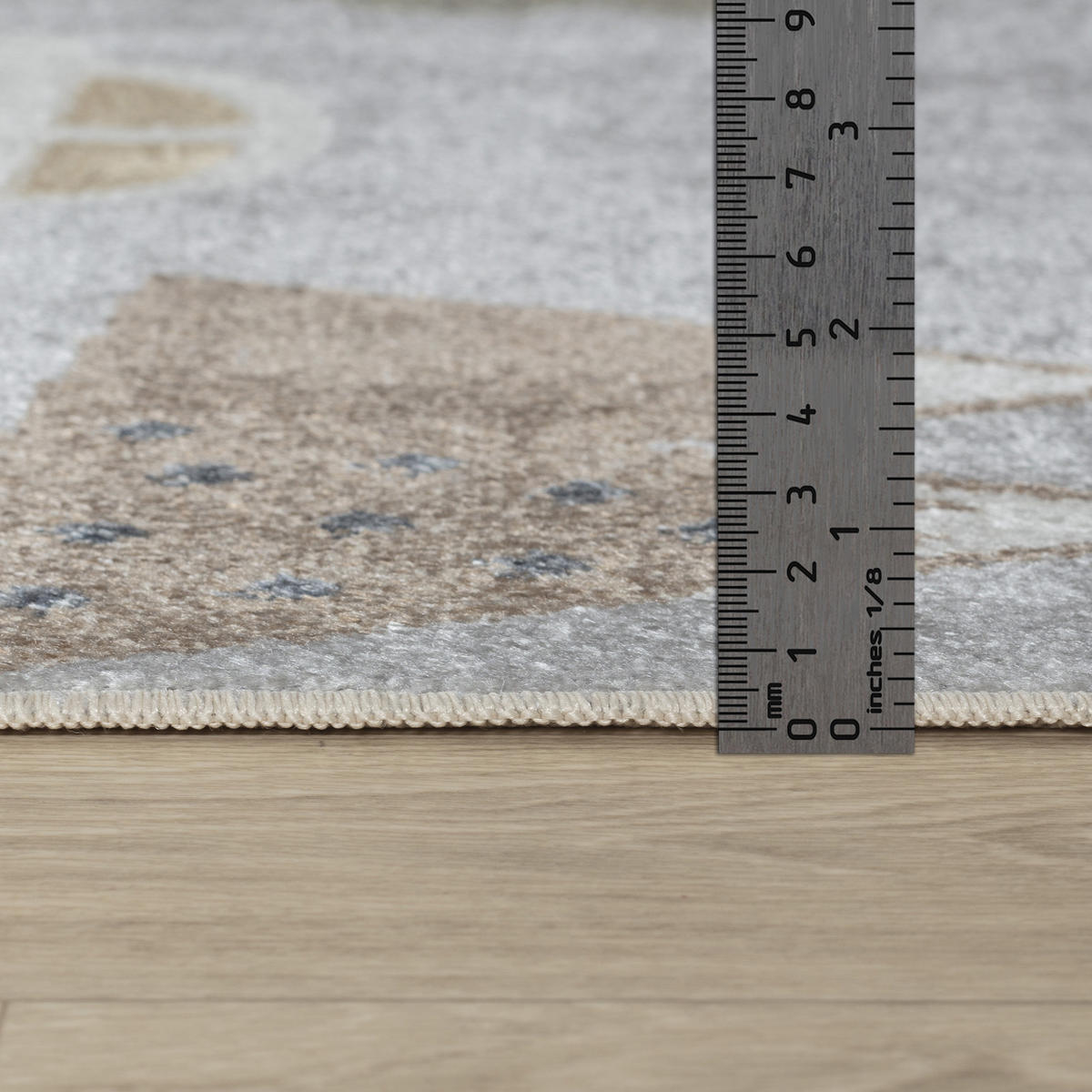 KINDERTEPPICH Maschinenwaschbar 120x170 cm Grau - Grau, Naturmaterialien/Textil (120/170cm) - LIVABLISS