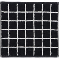 HANDTÜCHER ZOOM KARO 123 SCHWARZ - 97 - Schwarz, Textil (30/30cm) - Cawoe