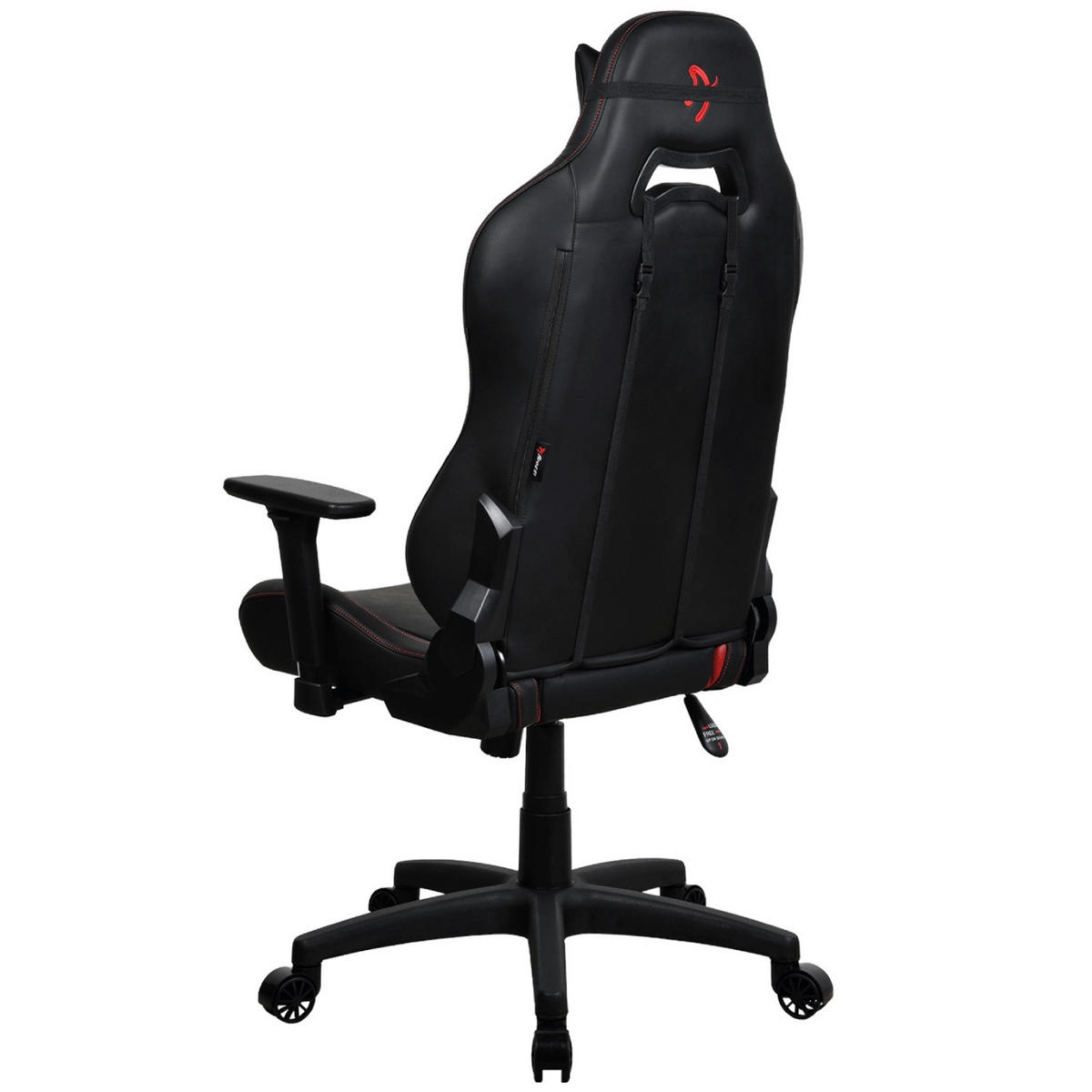 GAMINGSTUHL Torretta SoftPU™ Schwarz/Rot - Rot/Schwarz, Kunststoff/Metall (70/135/50cm) - Arozzi