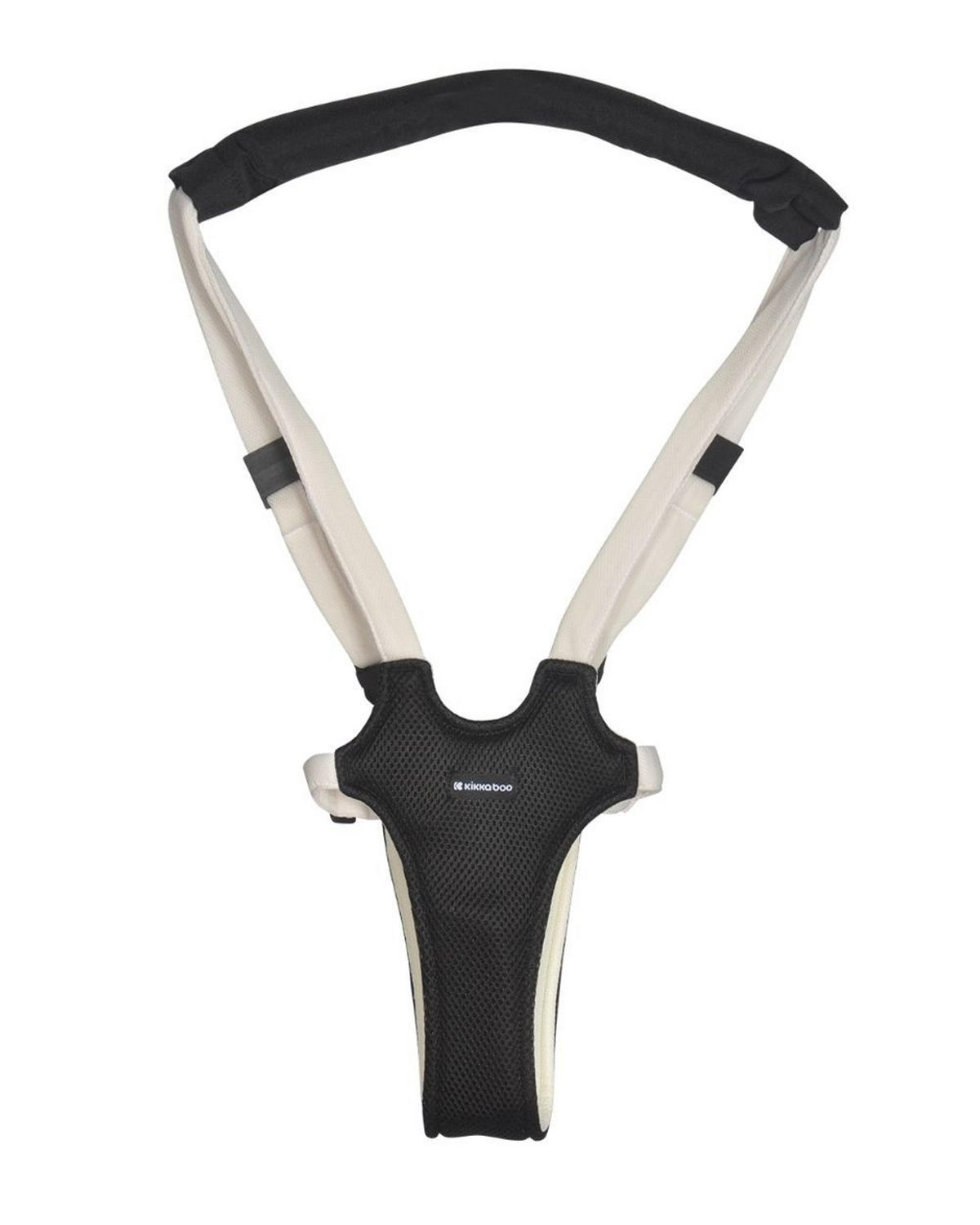 LAUFLERNHILFE Gia schwarz weiß einstellbare Gurtlänge, für Zuhause und unterwegs - Schwarz, Textil (35/7/60cm) - Kikka boo