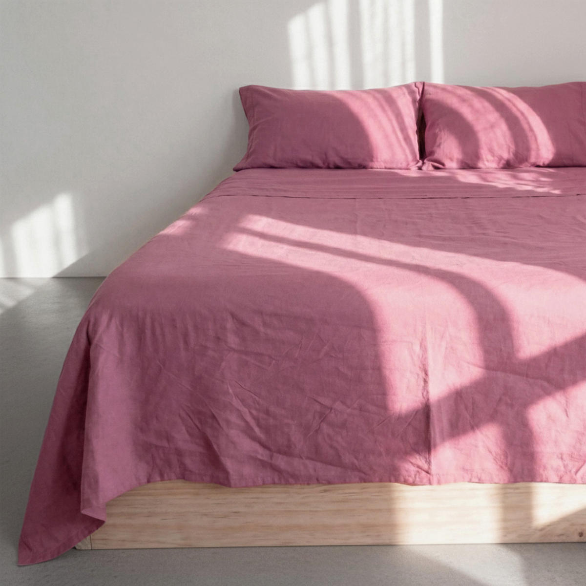 OBERLAKEN Basic Magenta 210x270 cm (Komfortgrösse) - Magenta, Textil (210/270cm) - Happy Friday