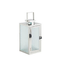 LATERNE Ramos - Silberfarben, Metall (12/25/12cm) - home&you