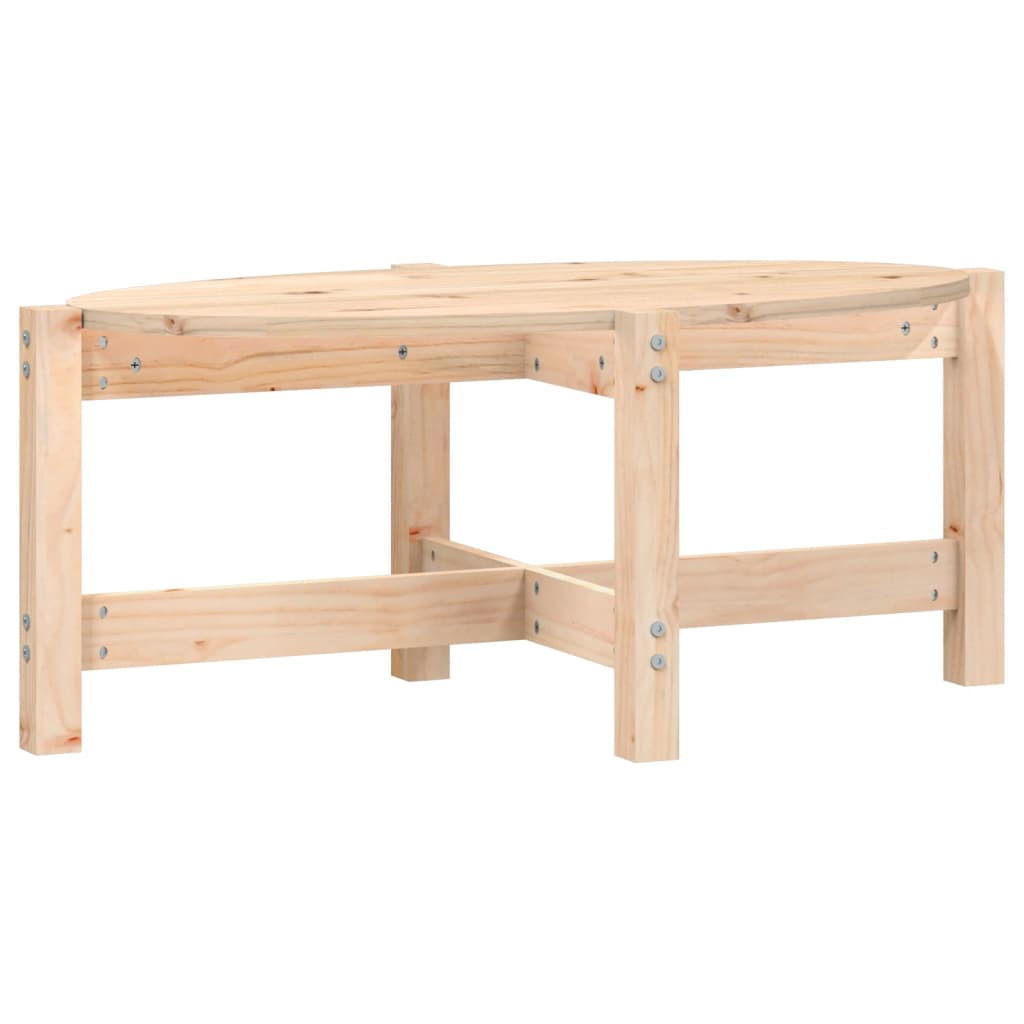 furnicato Couchtisch Natur 48x35x87 cm
