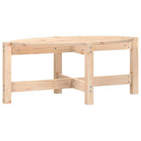 COUCHTISCH 87x48x35 cm Massivholz Kiefer - Naturfarben, Holz (87/48/35cm) - furnicato