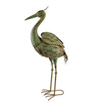 FIGURA CEDRIC, kov, zelená - zelená barva, kov (20/50/50cm) - Mondex