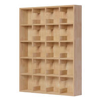 FURNIERTES TASSENREGAL - Braun, Holzwerkstoff (63/79/12cm) - home24