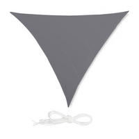 SONNENSEGEL - Grau, Textil/Metall (600/510cm) - Relaxdays