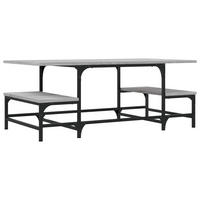COUCHTISCH Grau Sonoma 100x50,5x40 cm Holzwerkstoff - Grau, Holzwerkstoff (100/50.5/40cm) - furnicato