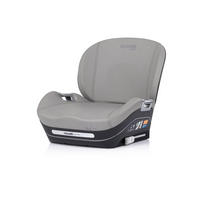 SITZERHÖHUNG Genesis Smart grau i-Size 125-150 cm Isofix Kühlung Heizung - Grau, Kunststoff (46/42/40cm) - Chipolino