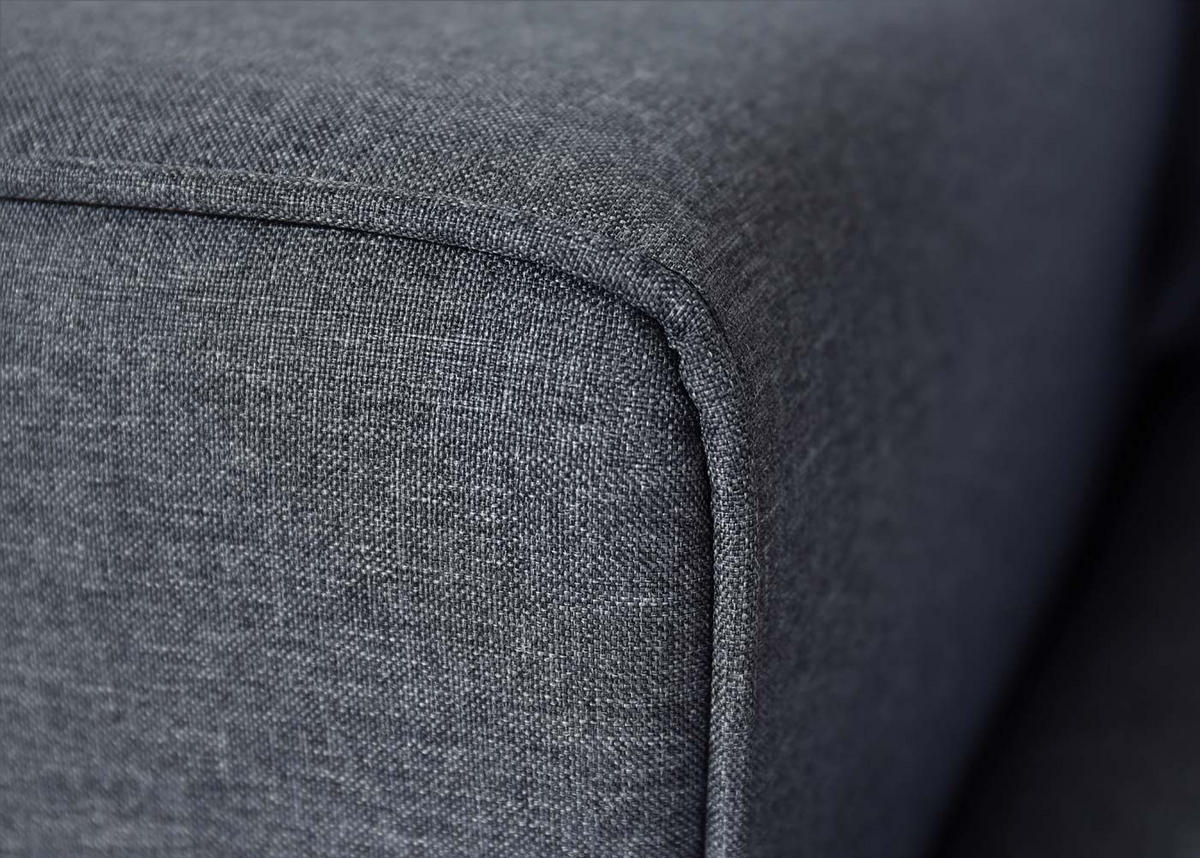 ECKSOFA MIT BETTKASTEN Grau - Grau, Textil (290/150cm) - MCW