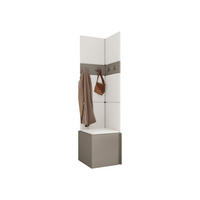 MOBILIER PENTRU HOL Orion XXI - alb/cașmir, material plastic/compozit lemnos (42/186/46cm) - MIRJAN24
