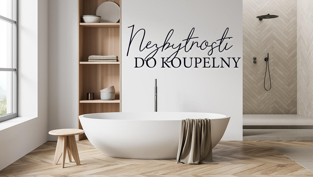 Koupelna - skandinávský styl