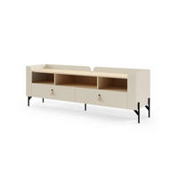 TV-LOWBOARD SOVI 09 160 / 55 / 42 cm in Macadamia / Eiche Mavelie - Eichefarben/Beige, Holzwerkstoff (160/55/42cm) - Deine Möbel 24