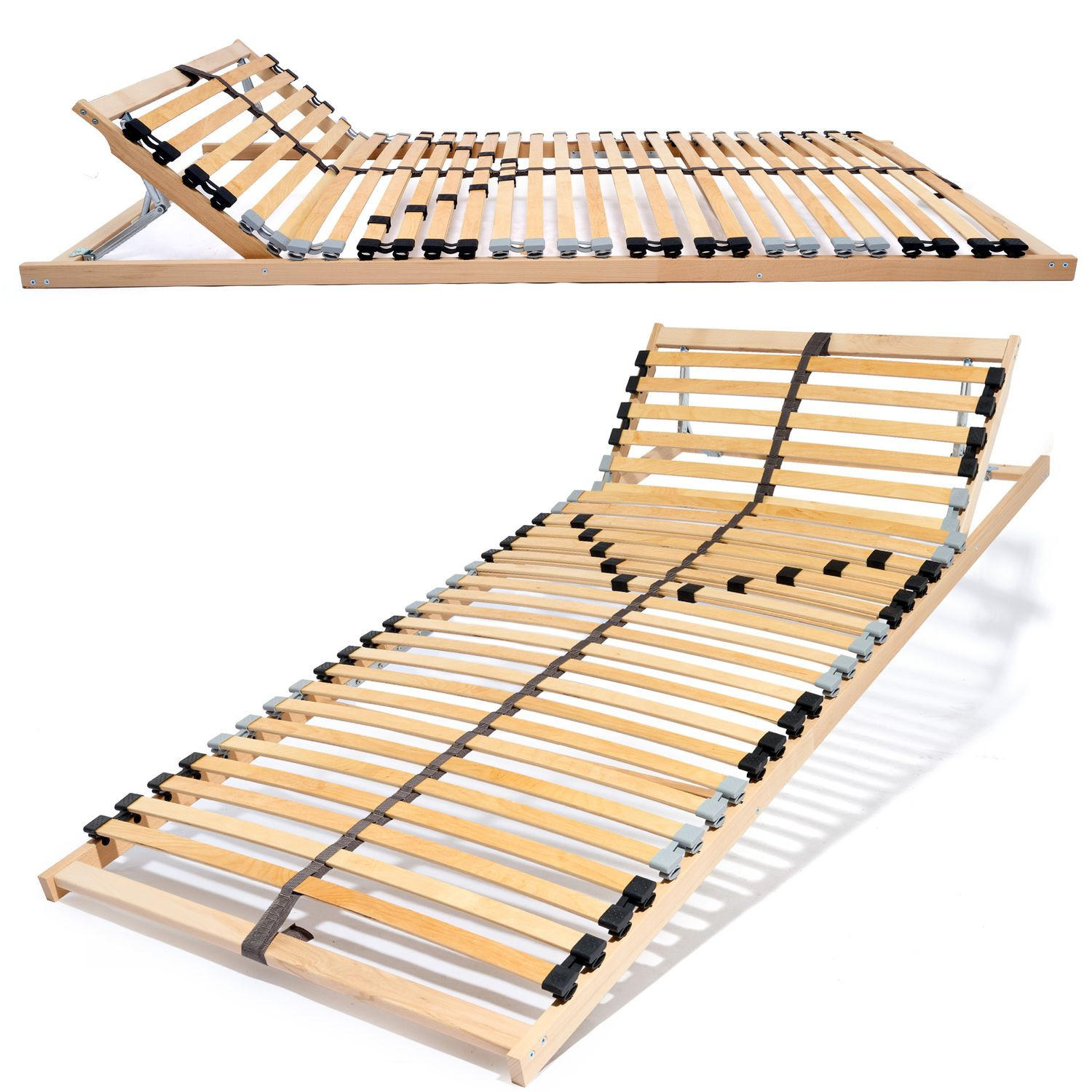 LATTENROST ERGO K 70x200 cm 2er Set - Naturfarben, Holz (70/200cm) - Coemo