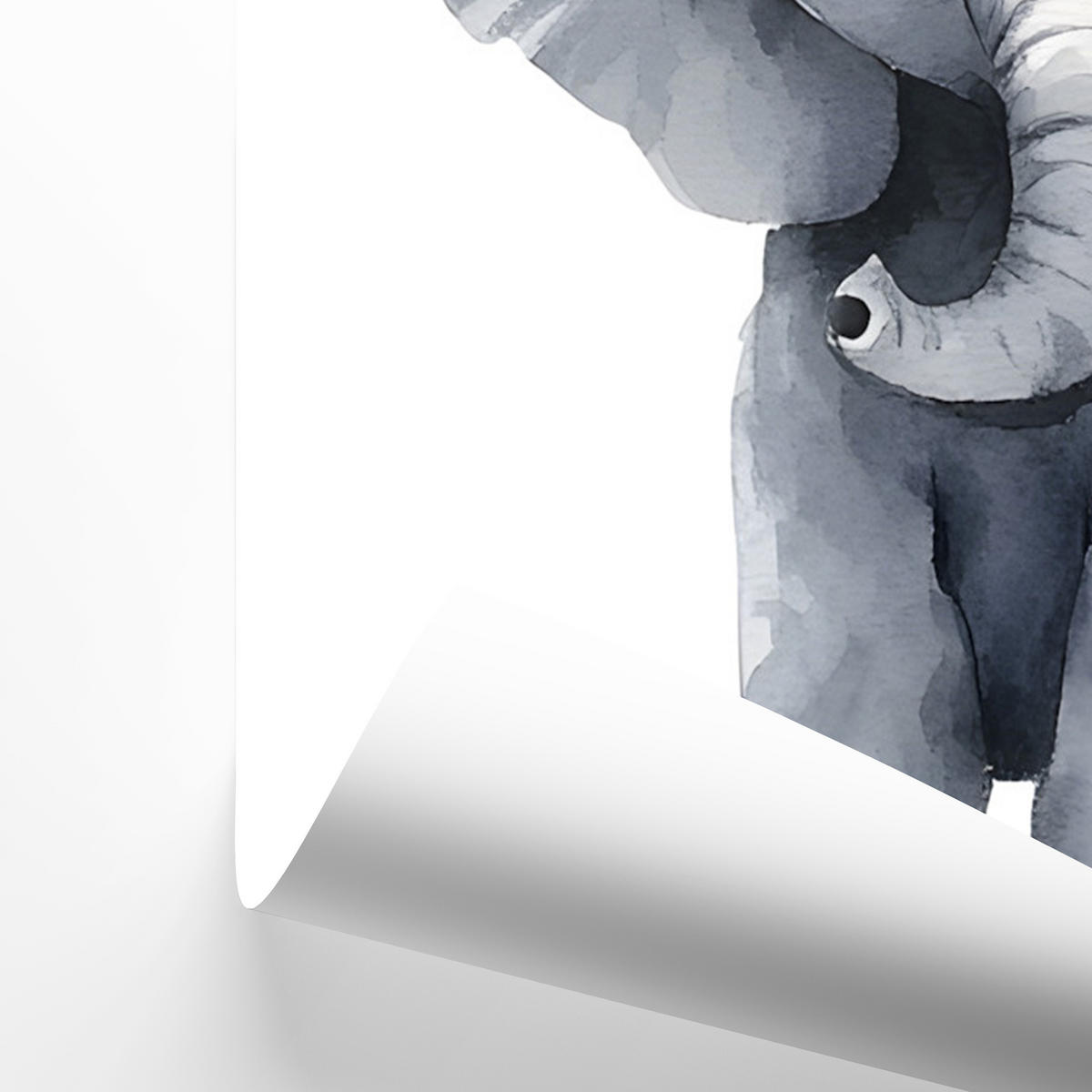 SADA PLAGÁTOV Do Detskej Izby DIVOKÉ ZVIERATÁ Lev Slon Žirafa 3x Plagát A4 21 x 30 cm - oranžová/žltá, papier (21/30/1cm) - Muralo