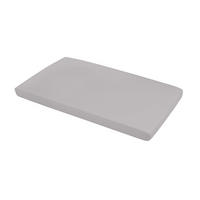 CEARȘAF cu elastic pentru bebe raft 7in1 - gri, material textil (50/73cm) - waldin
